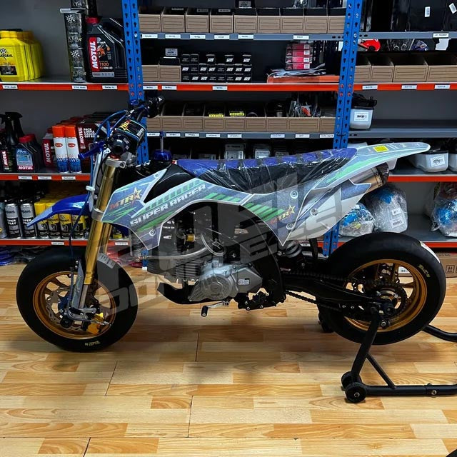 Pit Bike Malcor Super Racer R 190cc 2023 + PMT M + Spedizione gratuita