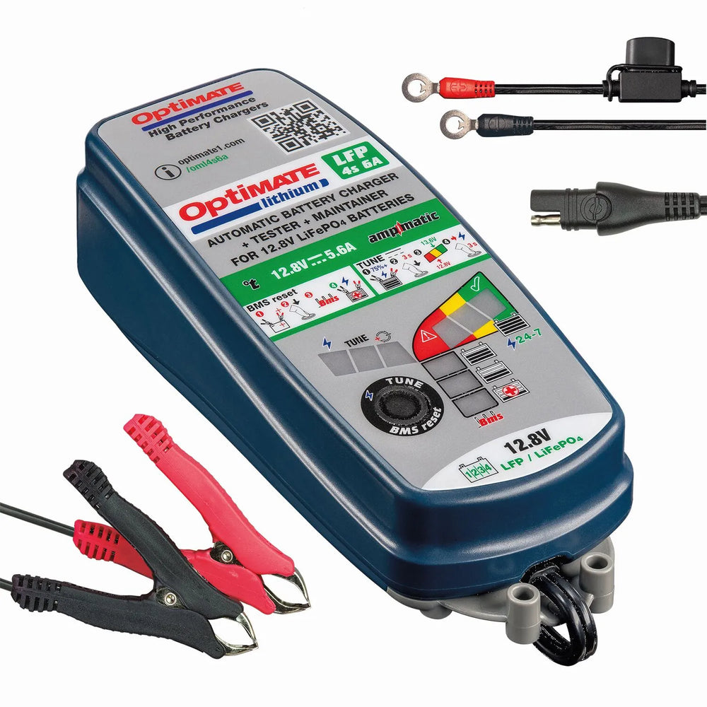 Cargador Baterias TecMate® OptiMate Lithium LFP 4s 6A