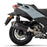 Escape Arrow Urban Black Steel Yamaha X-Max 300 53060ANN