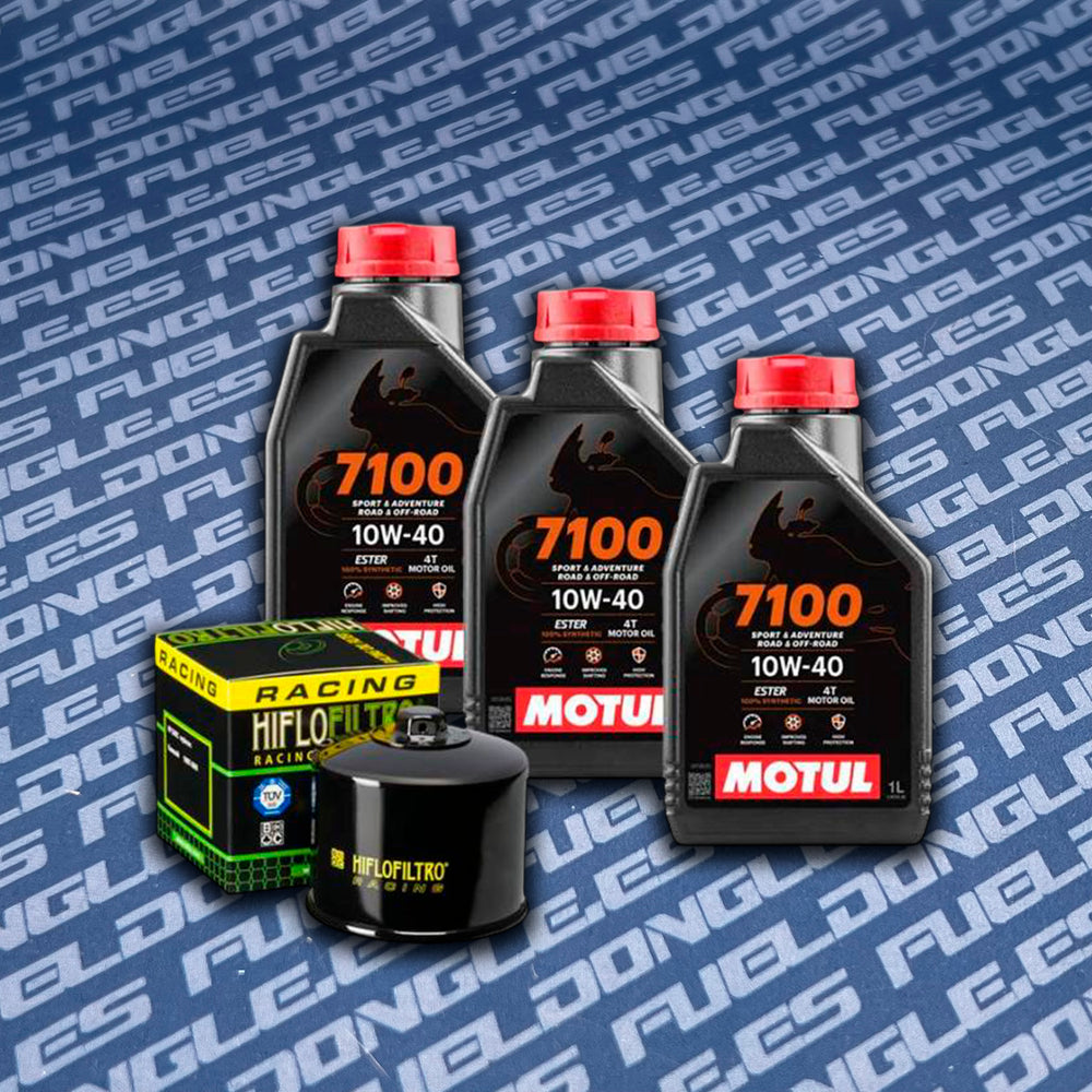 Kit Aceite Motul 7100 10w40 CF MOTO 450 MT