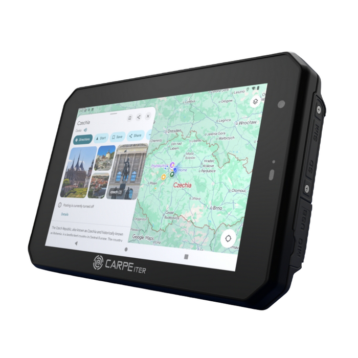 Tablet Carpe Iter Caretta — GPS de Navegación Android para Moto