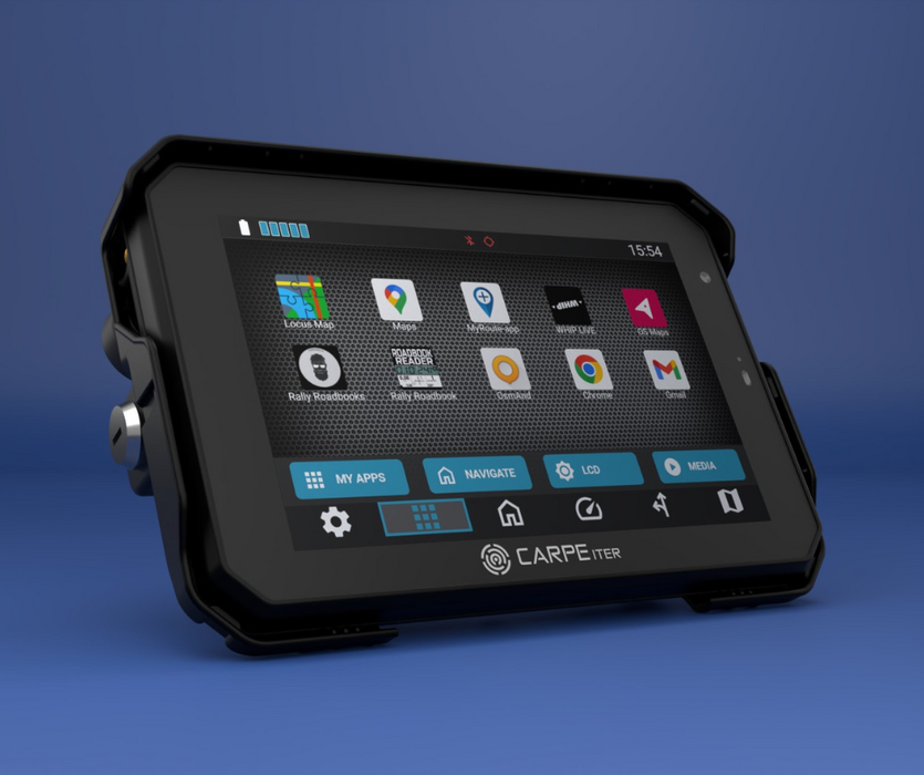 Tablet Carpe Iter Caretta — GPS de Navegación Android para Moto