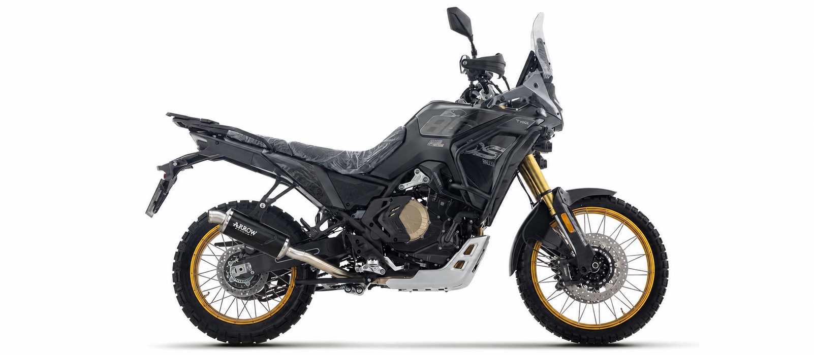 Silenciador ARROW Indy Race Evo Steel Voge 800DSX 2025+ 72693PO 72693AON