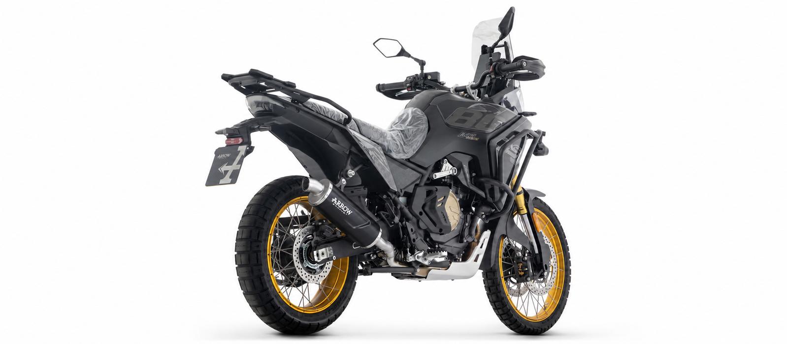 Silenciador ARROW Indy Race Evo Steel Voge 800DSX 2025+ 72693PO 72693AON