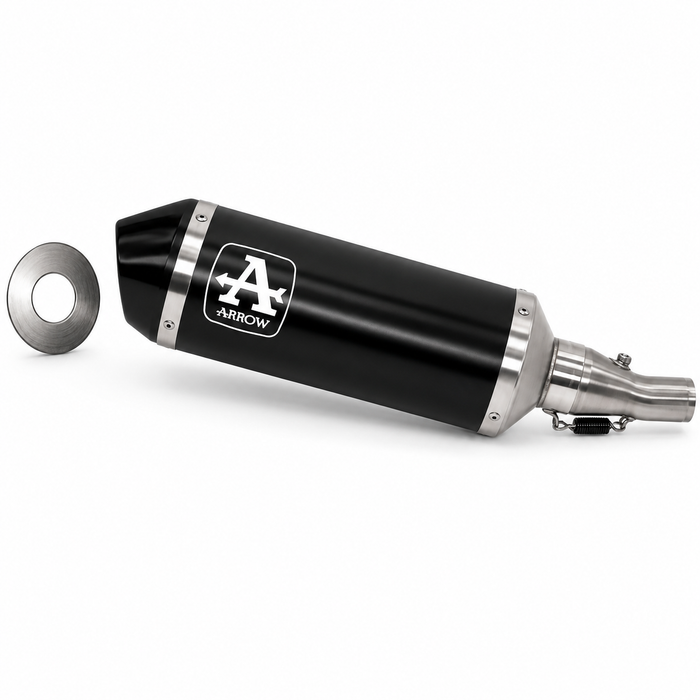 Escape Arrow Urban Black Steel Yamaha X-Max 300 53060ANN