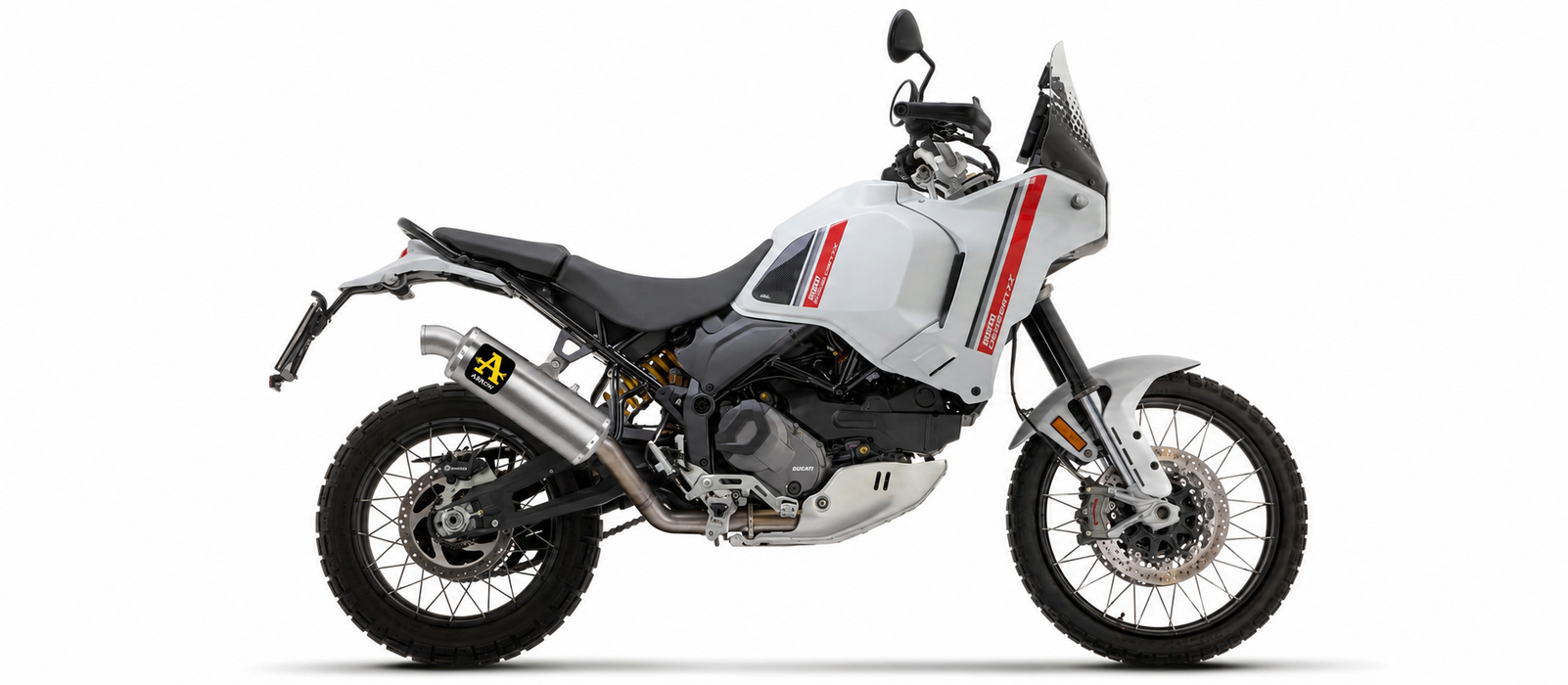 Escape ARROW Indy Race Ducati Desert X 72638PO 72638AO 72638AON
