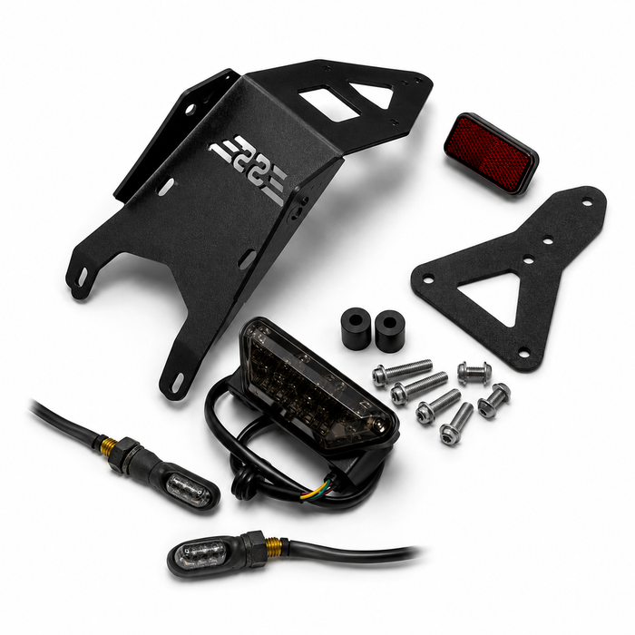Portamatrículas Husqvarna Norden 901 + Faro Trasero Homologado