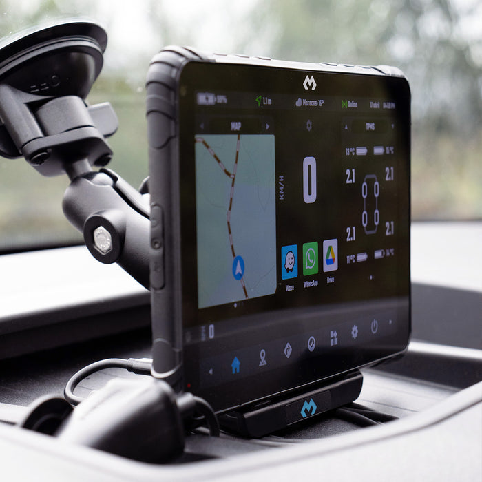 Soporte Coche DMD-T865 — Soporte versátil para tablet de navegación en coche / 4×4