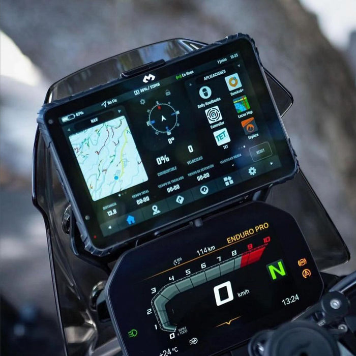 Tablet DMD-T880X Nav Tab (8″) — Tablet de navegación definitiva para moto, aventura y off-road