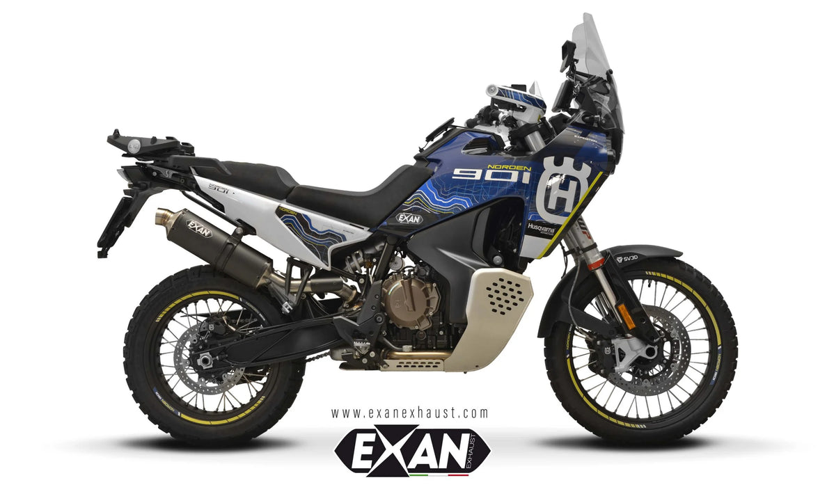 Échappez EXAN® Oval Rally KTM 790/890 Adventure Husqvarna 901 Norden