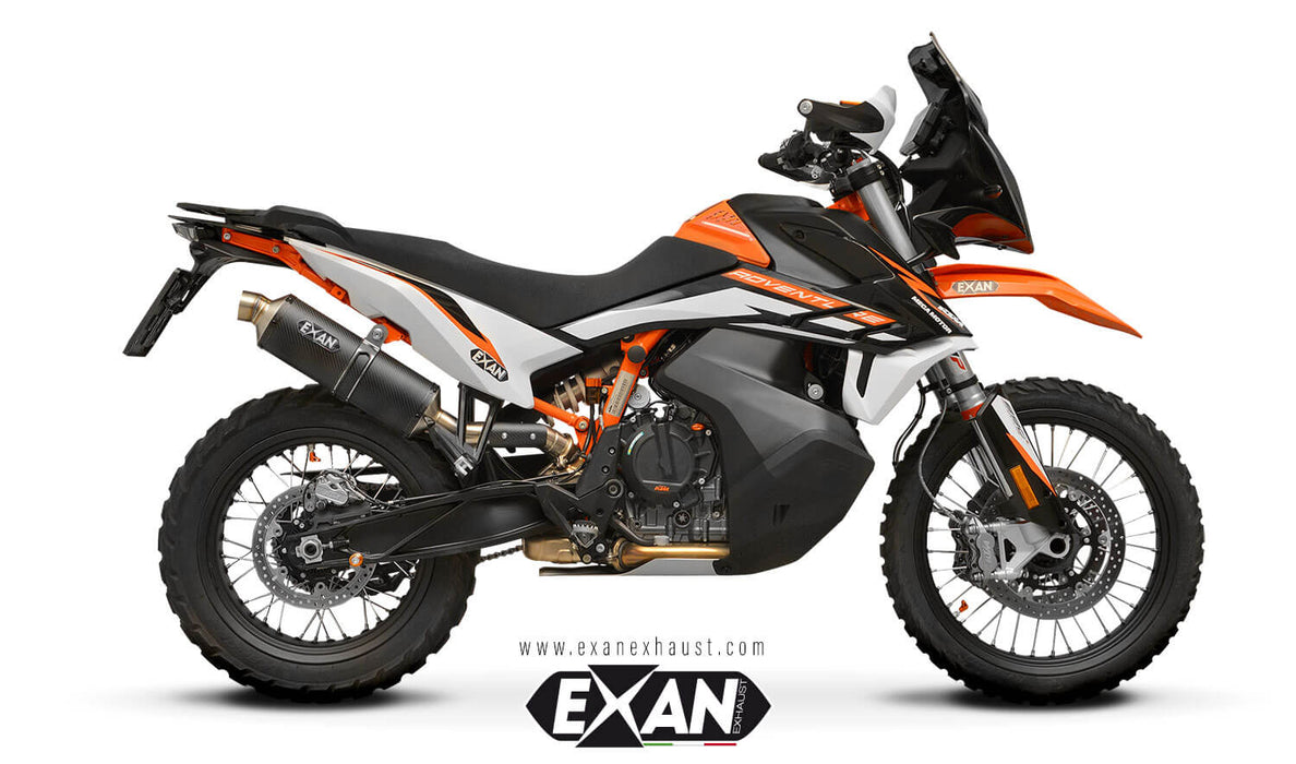 Échappez EXAN® Oval Rally KTM 790/890 Adventure Husqvarna 901 Norden