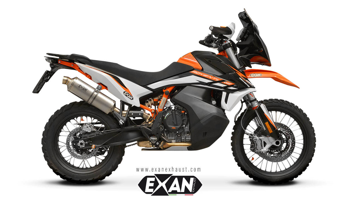 Scarico Rally Ovale EXAN® KTM 790/890 Adventure Husqvarna 901 Norden