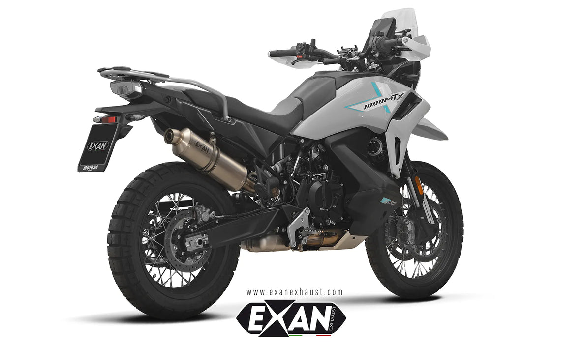 Escape EXAN Oval Rally CFMOTO 1000 MT-X