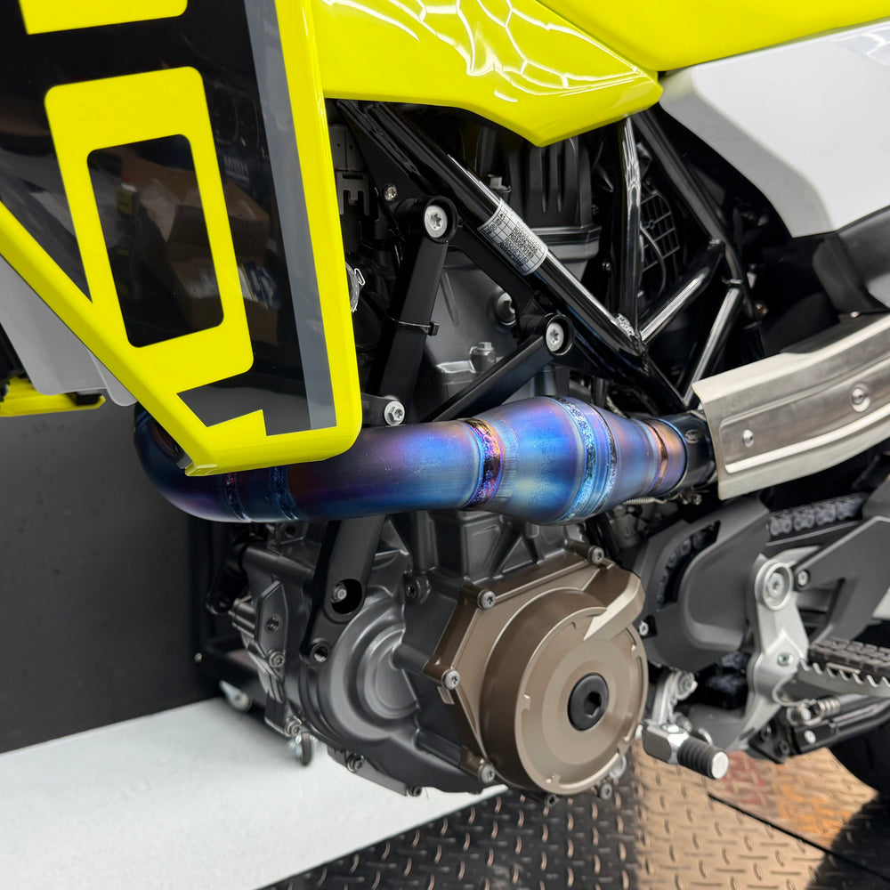 Escape TEKMO® Colector Titanio Husqvarna 701 KTM 690 2026+