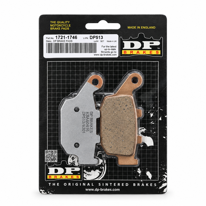 Pastillas Traseras DP-Brakes Sintered Voge DSX 800 DP513