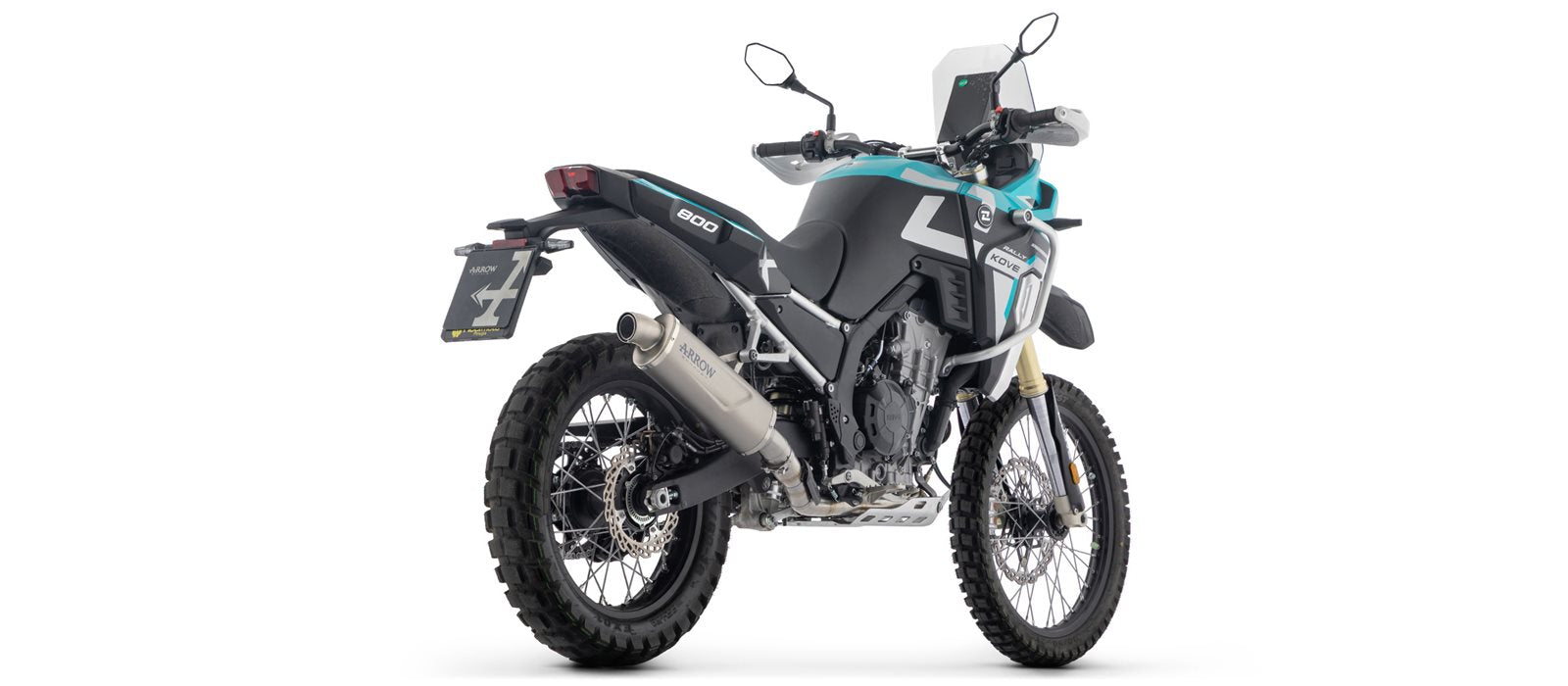 Silenciador ARROW Indy Race Evo Steel Kove 800X 2025+ 72667PO 72667AON
