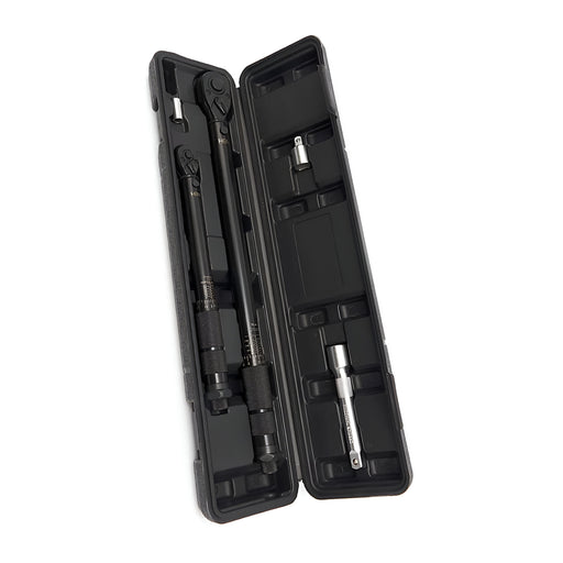 Jeu de clés dynamométriques 1/4" + 1/2" (5 Nm à 210 Nm) 