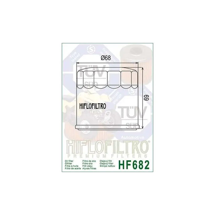 Filtre à huile HIFLOFILTRO HF682