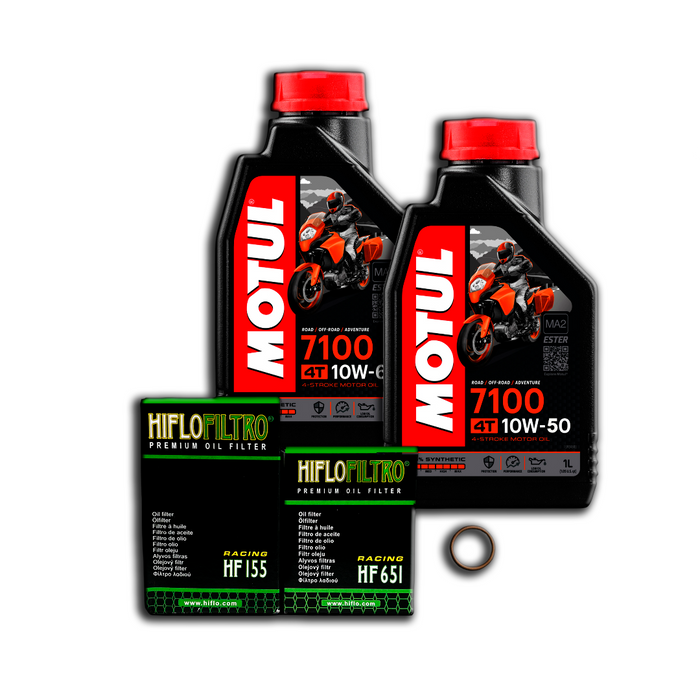 Kit Aceite Motul 7100 10w50 Husqvarna 701 KTM 690 GasGas 700