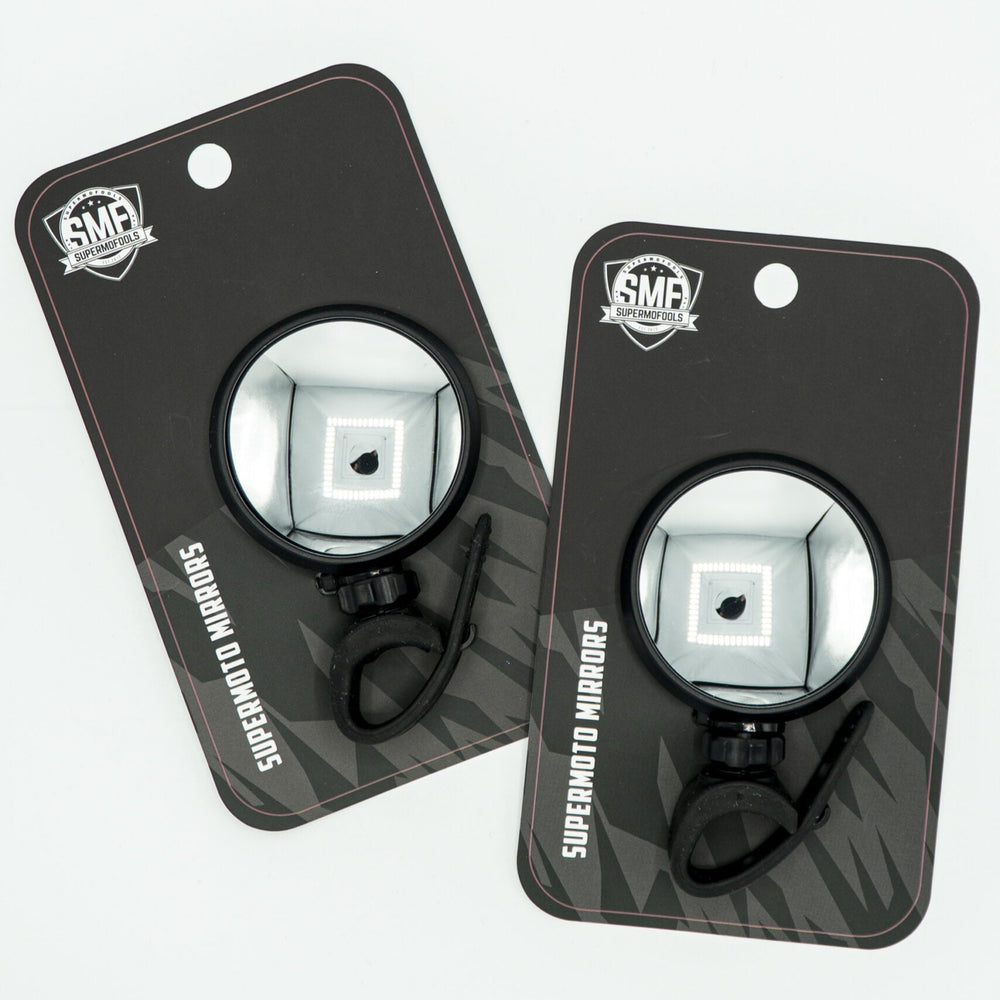 Kit de rétroviseurs Supermoto/Enduro SMF® Universaux