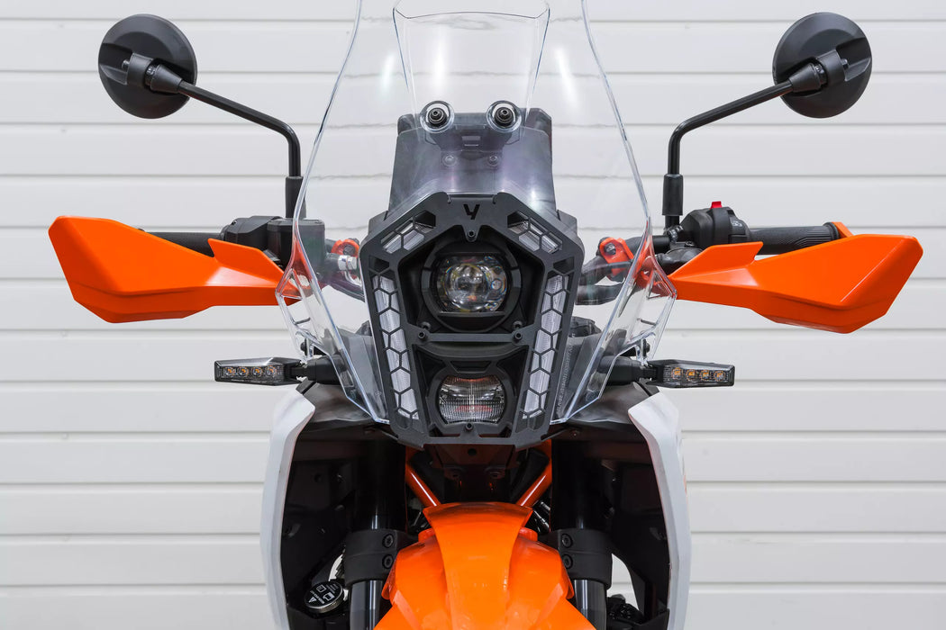 Protector de Faro Desmontable Yakk EXP KTM 390 Adventure Negro 3095044