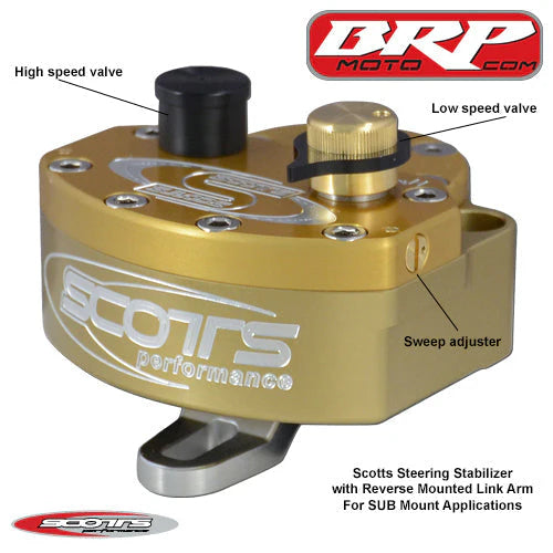 Kit Amortiguador Dirección SCOTTS® KTM EXC / Husq FE / GasGas EC 2024+