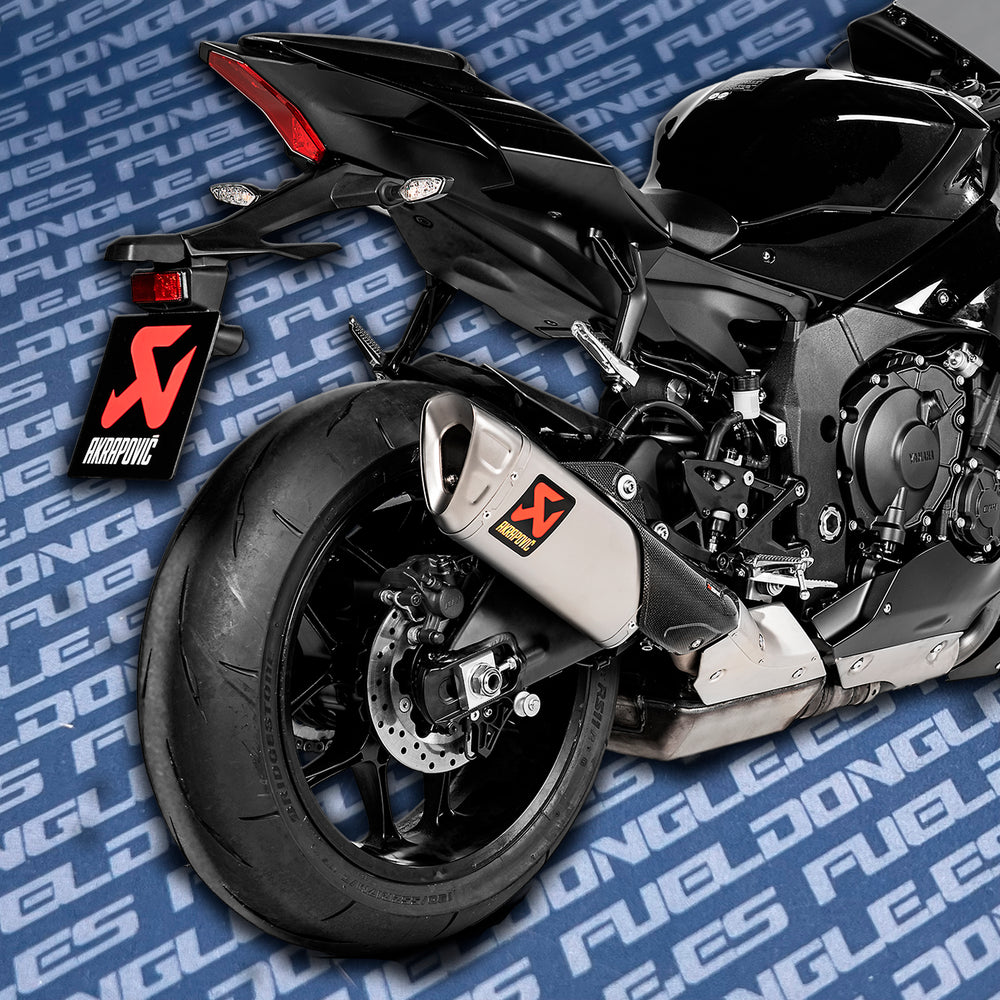 Scarico Slip On AKRAPOVIC® in titanio Yamaha R1 S-Y10SO18-HAPLT