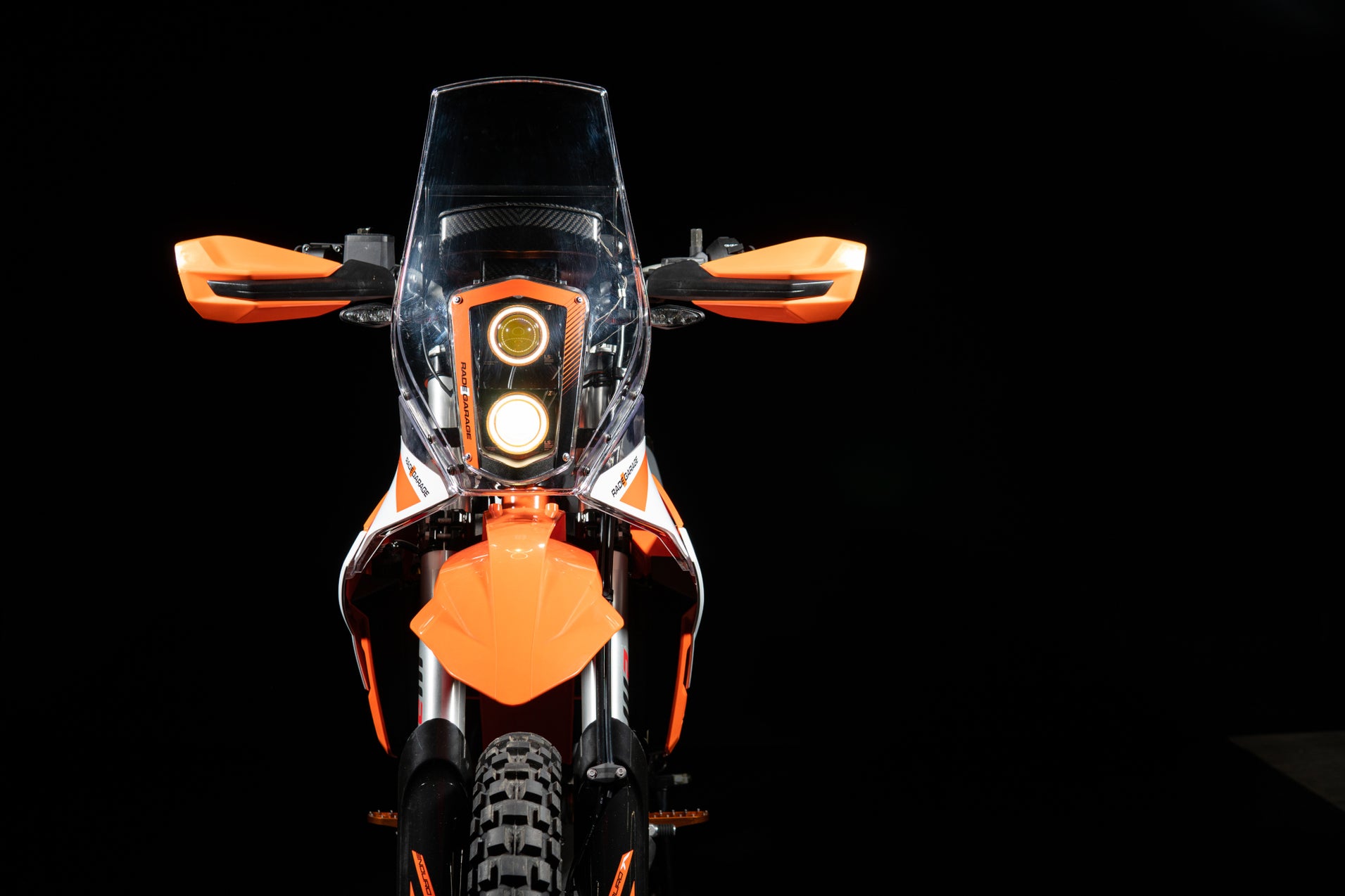 Ktm 690 Rally Screen click to enlarge