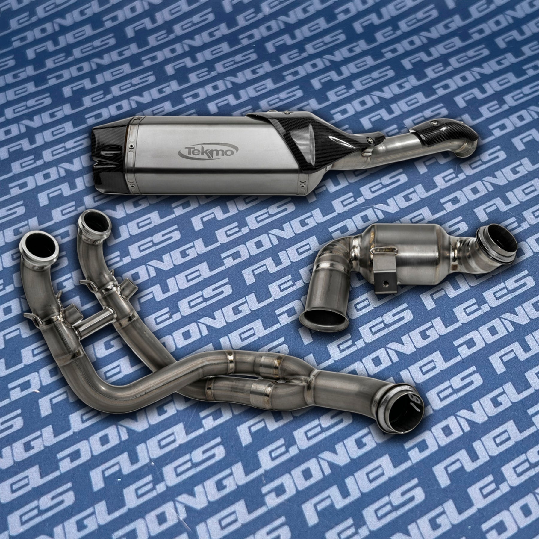 tkmta Complete Titanium Exhaust TEKMO® KTM 790 890 ADV Husqvarna 901
