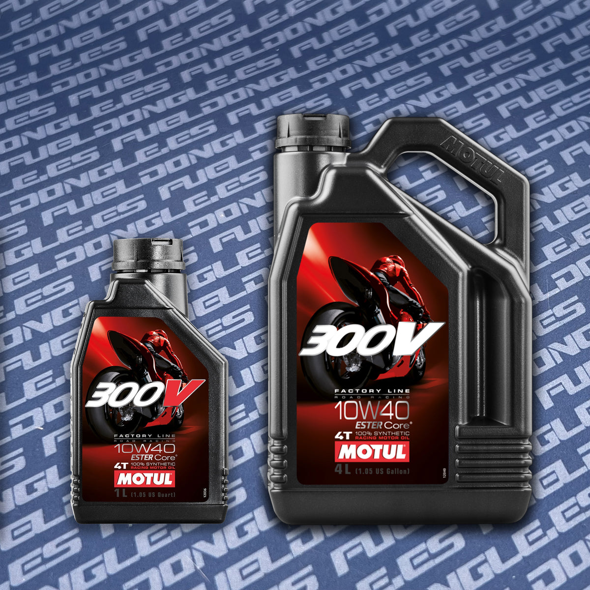 MOTUL 300V 10W40 1L　新品4本、0.4L使用残1本　値下げ。 Amazon.com: Motul 300V 4T Factory Line 10W-40 Synthetic Oil